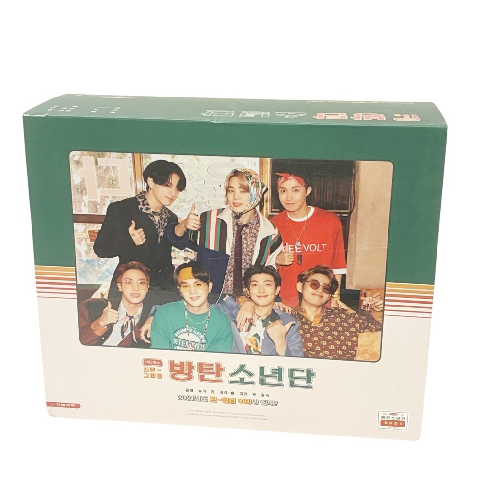 BTS BANGTAN BOYS - 2021 SEASON'S GREETINGS FULL PACKAGE+Extra Photocards Set NEW